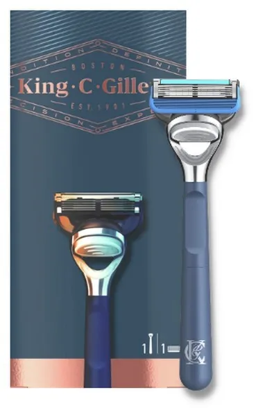 Gillette - King C. Barberhøvel - 5 Blad